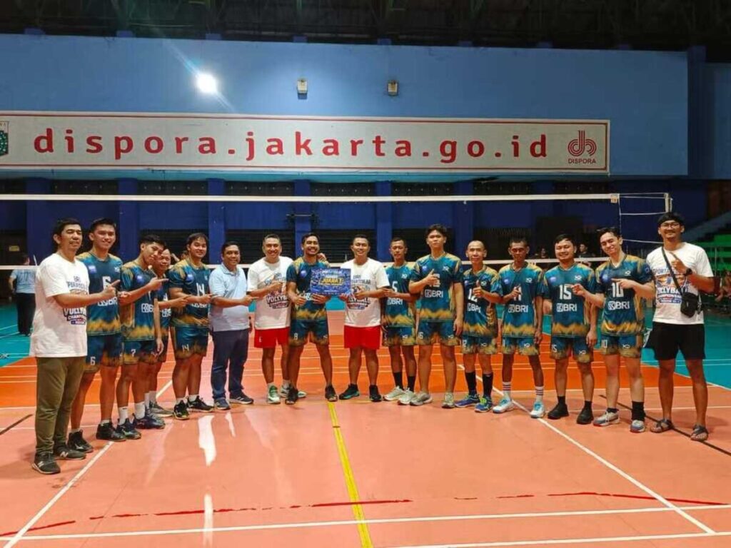 Area Sudirman Semanggi Raih Juara 1 Sportartcular BRI Region 6 Cabang Voli